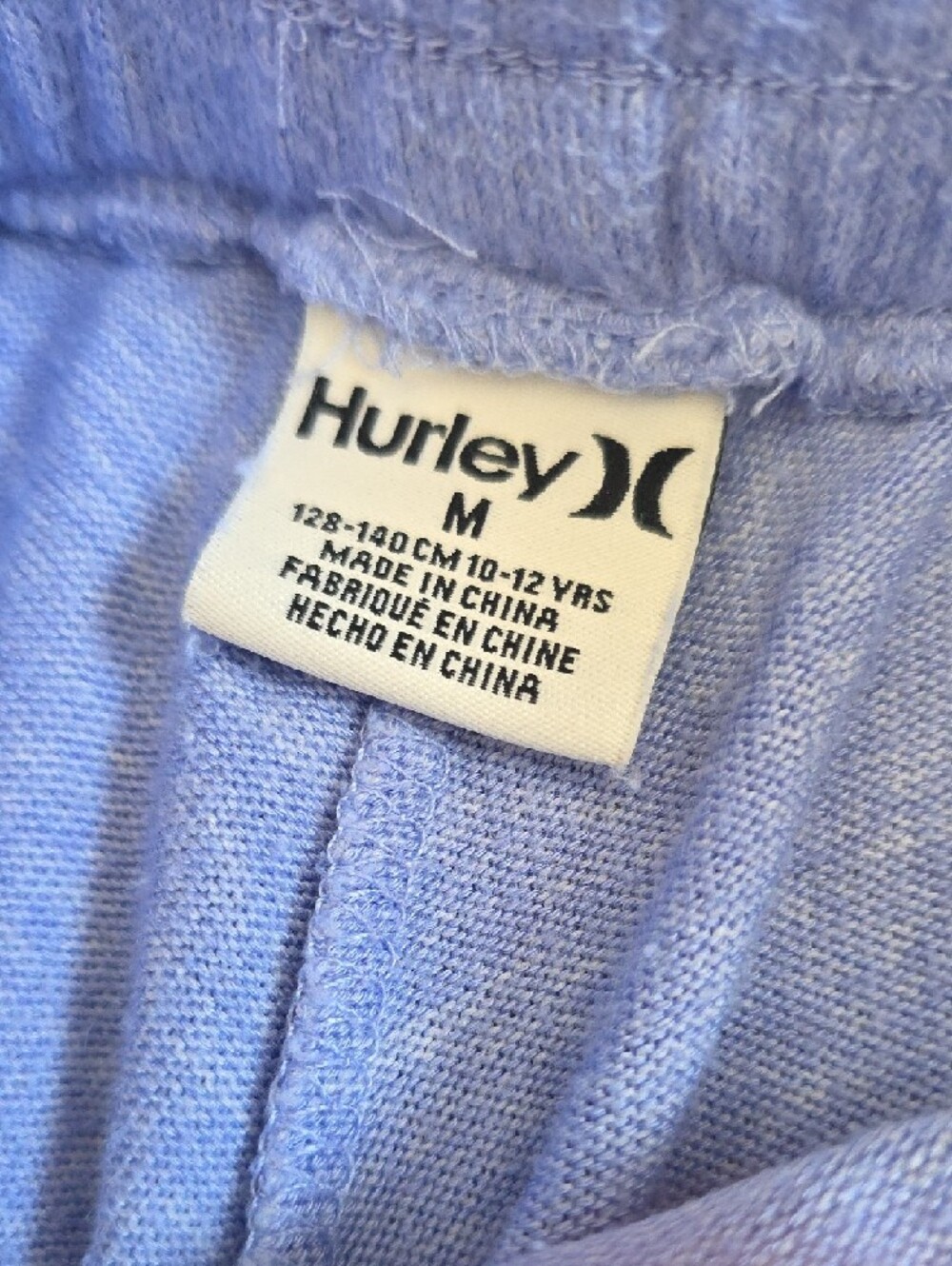 Hurley Girl's Purple Athletic Shorts / Size medium 10-12 - Picture 2 of 4
